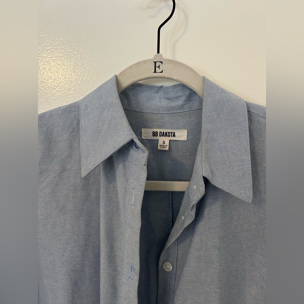 BB Dakota Men's Sky Blue Casual Shirt